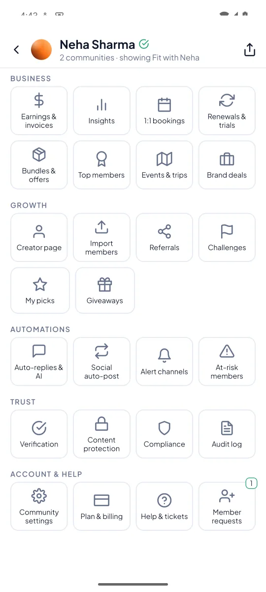 Creator tools